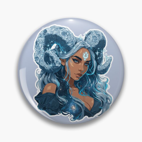 Item preview, Celestial Moon Goddess Fantasy Portrait designed and sold by MythicMood.