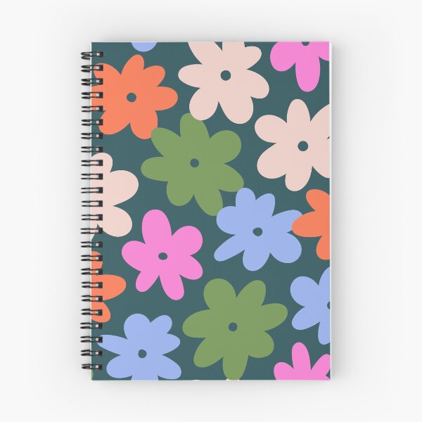 Item preview, Modern Floral Print with Colorful Flowers designed and sold by kenagui.