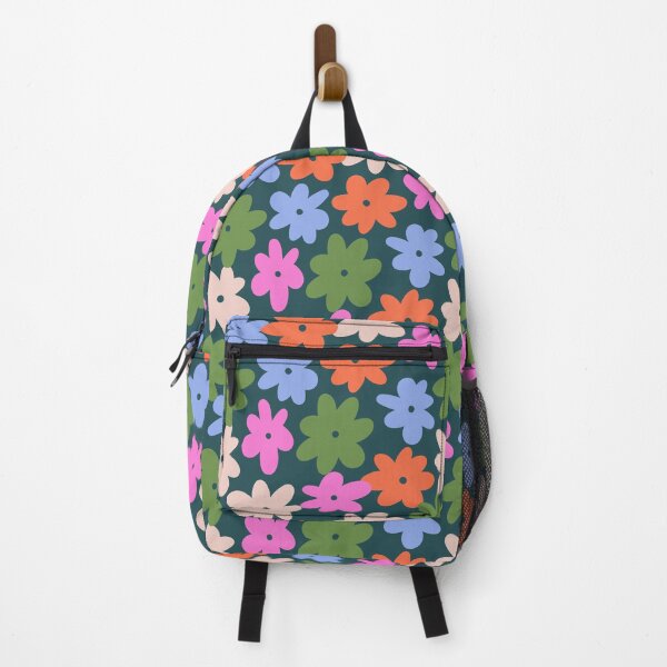 Item preview, Modern Floral Print with Colorful Flowers designed and sold by kenagui.