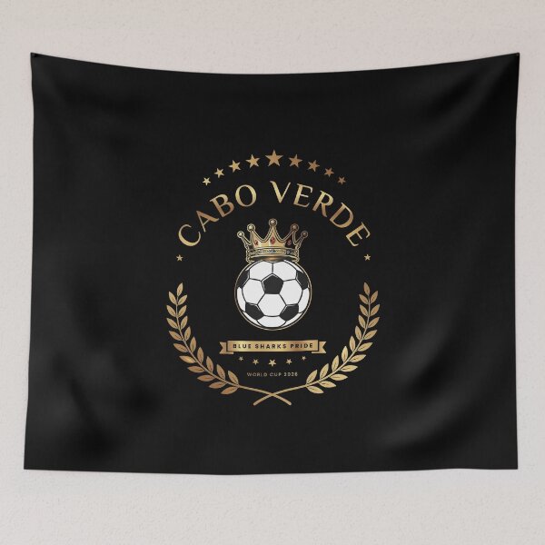 Item preview, Cabo Verde Soccer Cape Verde Football Lover African Football designed and sold by Redgiant87x.