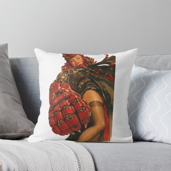 Item preview, Retro Android Pin-Up | Original Sci-Fi Cyborg Girl Vintage Illustration designed and sold by Cosplayvintage.