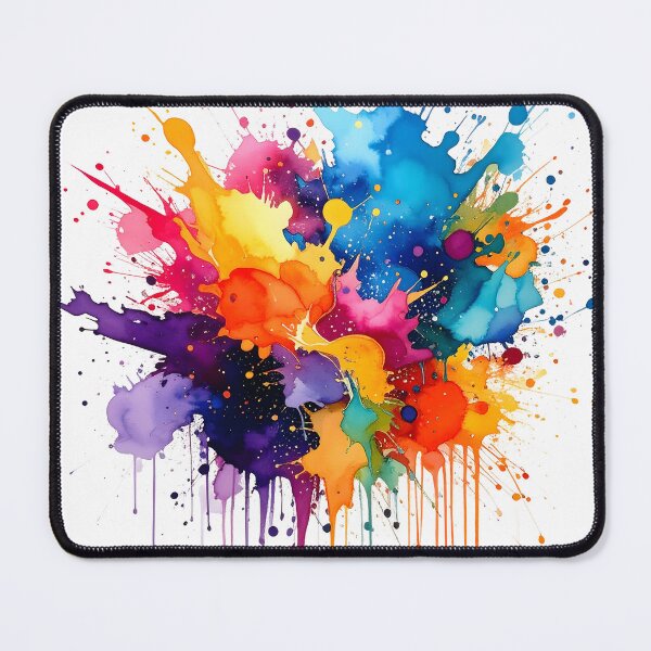 Item preview, Vibrant Watercolor Paint Splatter designed and sold by BetweenForms.