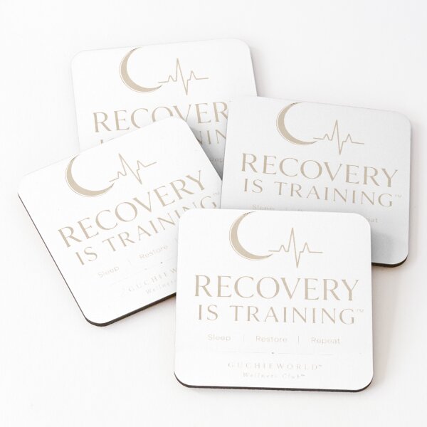 Item preview, Recovery Is Training™ Premium Wellness Apparel designed and sold by guchieworldcollection.