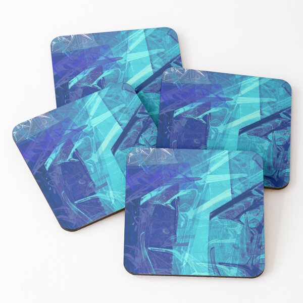 Item preview, Caribbean Abstract Collage designed and sold by Swooncake Press.