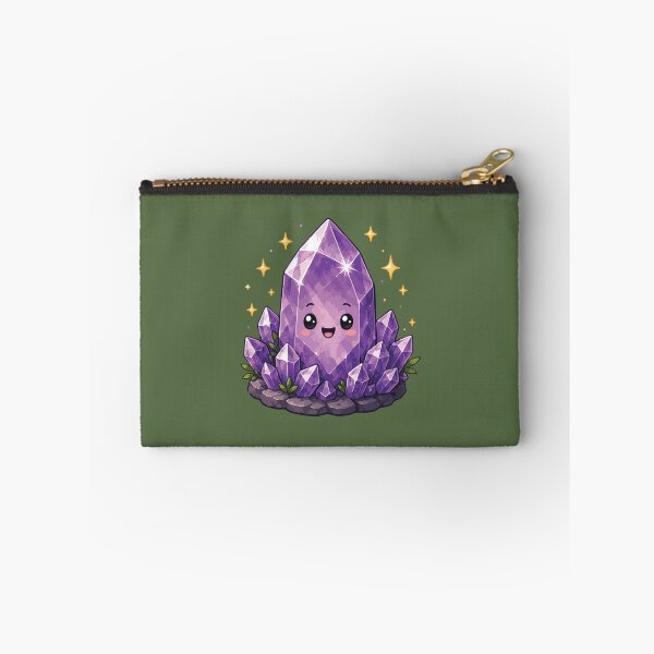 Item preview, Cute Amethyst Crystal Sticker for Crystal Lovers, Rock Collectors & Geology Fans designed and sold by SimplePoDesign.