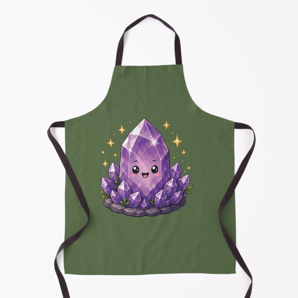 Item preview, Cute Amethyst Crystal Sticker for Crystal Lovers, Rock Collectors & Geology Fans designed and sold by SimplePoDesign.