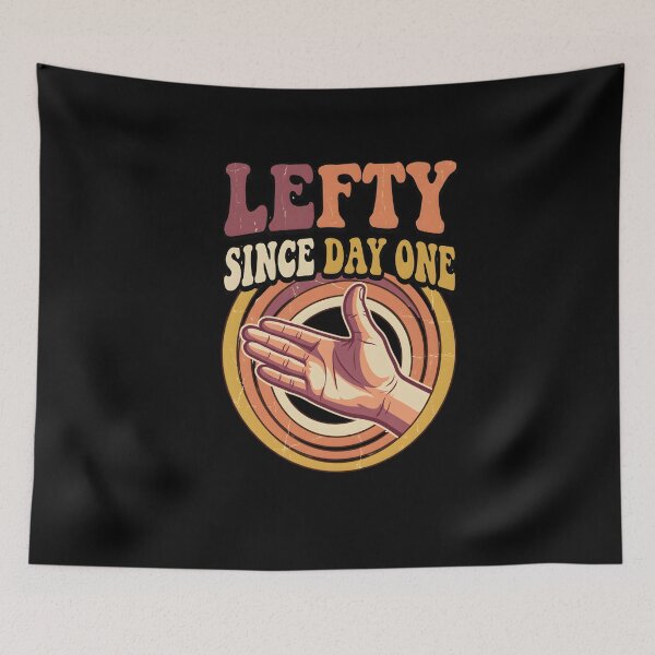 Item preview, Lefty From The Start Retro Design designed and sold by The Midnight Archive.