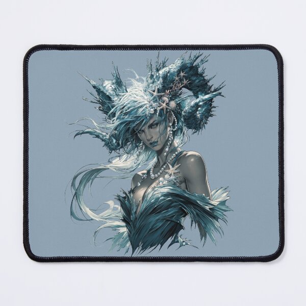 Item preview, Ocean Goddess of the Coral Reef designed and sold by MythicMood.