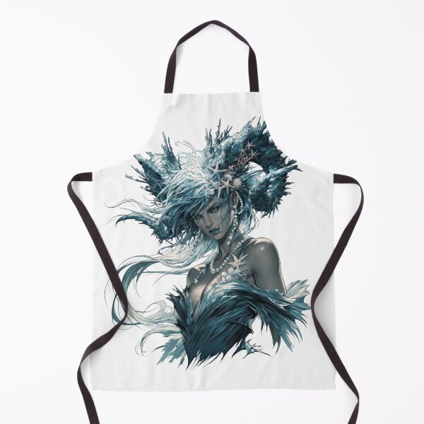 Item preview, Ocean Goddess of the Coral Reef designed and sold by MythicMood.