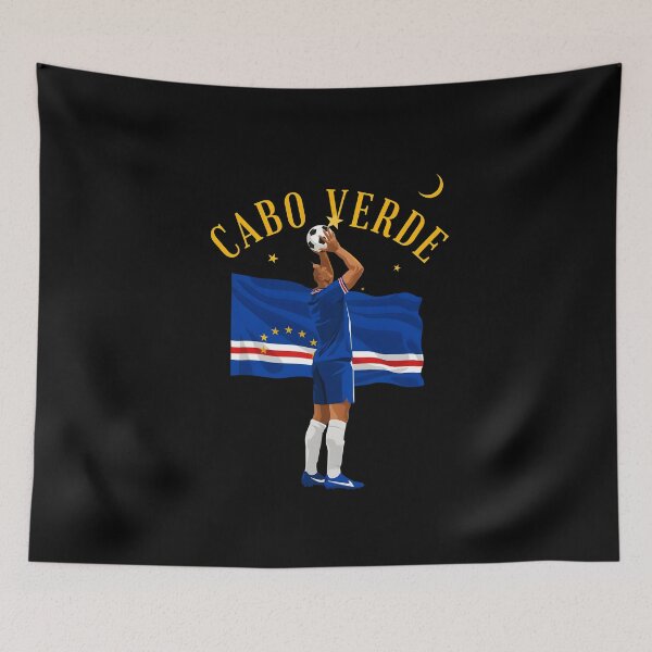 Item preview, Cabo Verde Soccer Cape Verde Football World Cup Fan designed and sold by Redgiant87x.