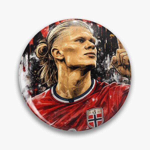 Item preview, Erling Haaland Graffic Print designed and sold by Stenbie.
