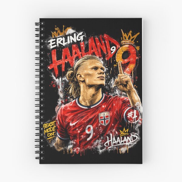 Item preview, Erling Haaland Graffic Print designed and sold by Stenbie.