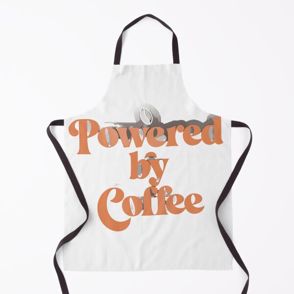 Item preview, Powered by Coffee Funny Coffee Lover designed and sold by inkfusionhub99.