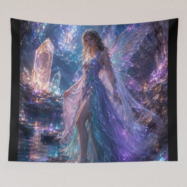 Item preview, Crystal Cavern Fairy designed and sold by jgvisualarts.
