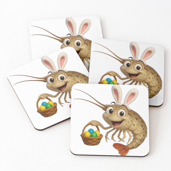 Item preview, Easter Amano Shrimp designed and sold by Sillytoe.