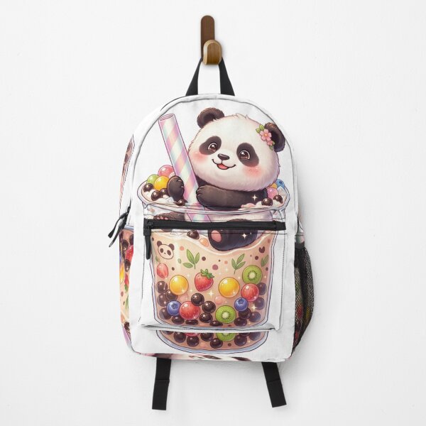 Item preview, Panda sitting in bubble tea designed and sold by kidoramagic.