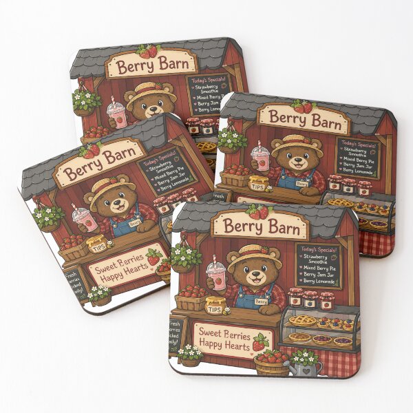Item preview, Berry Bear Barn designed and sold by Aaron Arts.