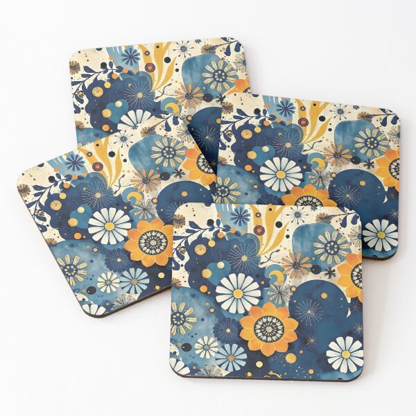 Item preview, Abstract Patterns in Vintage Decoupage Collage designed and sold by Lucia Amaris Art.