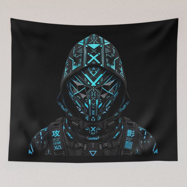 Item preview, Adversarial Cyber Adversarial Pattern - Techwear Glitch Art designed and sold by Uglyandcute.
