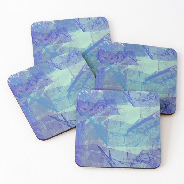 Item preview, Abstract Ocean Collage designed and sold by Swooncake Press.