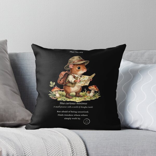 Item preview, Tiny Mouse Explorer Vintage Woodland Animal Shirt designed and sold by QuietSylvan.