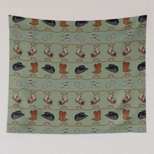 Item preview, Rodeo Cowboy Essentials Bull Rider designed and sold by Phat Dog Designs .