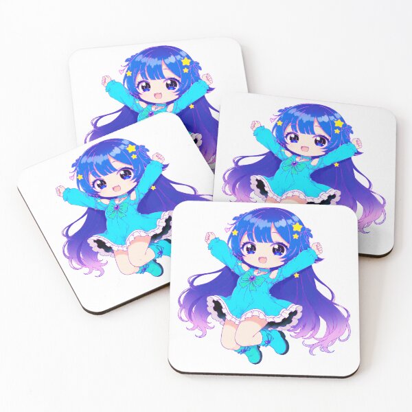 Item preview, Happy Chibi Girl | Original Kawaii Sticker designed and sold by artistanithe.