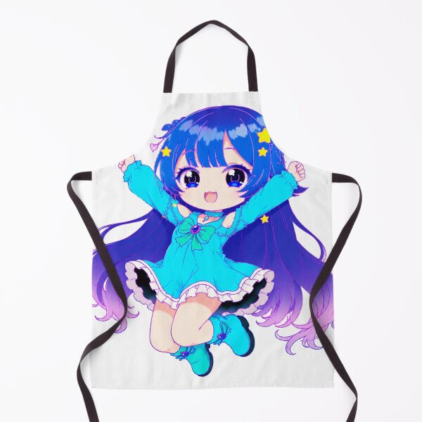 Item preview, Happy Chibi Girl | Original Kawaii Sticker designed and sold by artistanithe.