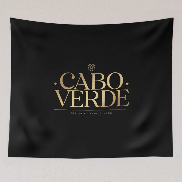 Item preview, Cabo Verde Soccer Cape Verde Football Blue Sharks Pride designed and sold by Redgiant87x.