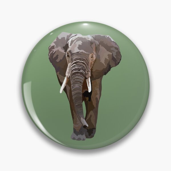 Item preview, A is for African Elephant Keeper,African Elephant Keeper Design – Dedicated Care and Conservation of Majestic Wildlife Artwork designed and sold by PrettylittlepastelUk.
