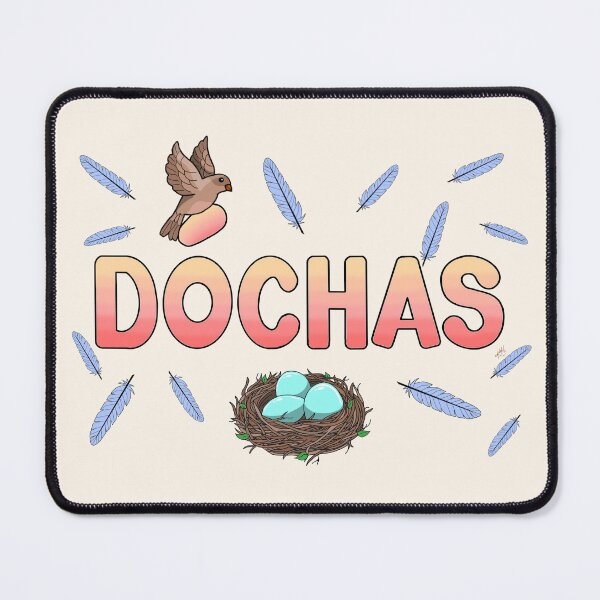 Item preview, DÓCHAS: HOPE (as Gaeilge / in Irish): Beautiful Bird - the thing with feathers designed and sold by BrokenIrish.
