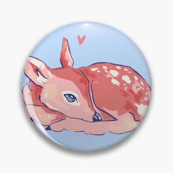 Item preview, Deer Fawn Illustration  designed and sold by KatieBehanArt.
