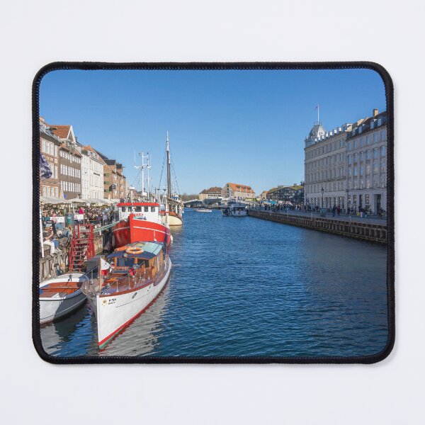 Item preview, Colorful Nyhavn Canal Scene in Copenhagen, Denmark designed and sold by jrtwynam.