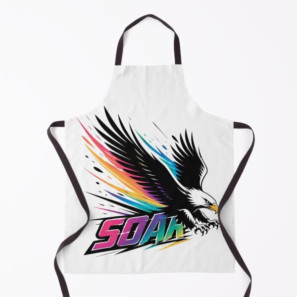 Item preview, Rainbow Eagle SOAR – Fly Higher Motivational Design designed and sold by FusiTink.