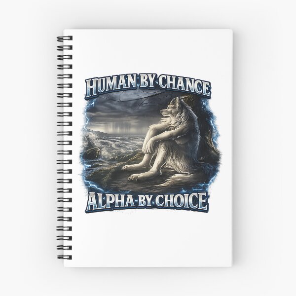 Item preview, Human by Chance Alpha by Choice designed and sold by lvlupthreads.
