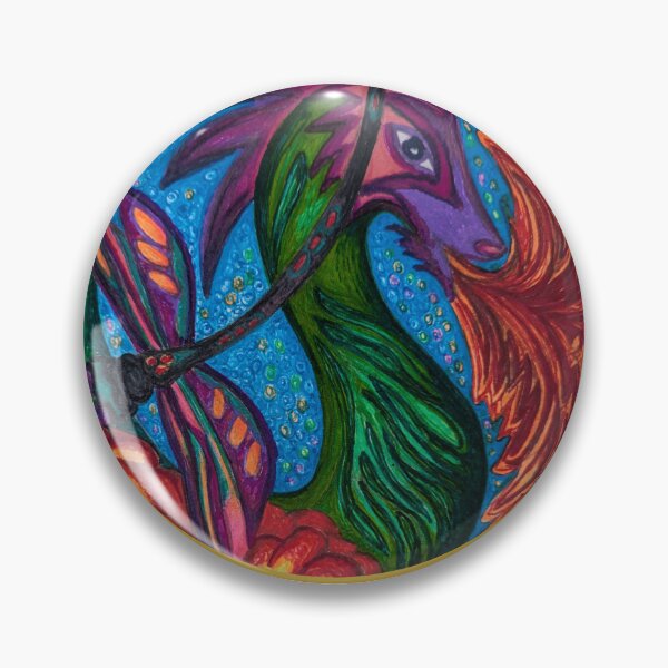 Item preview, Dragon Chaser Original Mandala by Mary How designed and sold by Create MORE with Mary How.