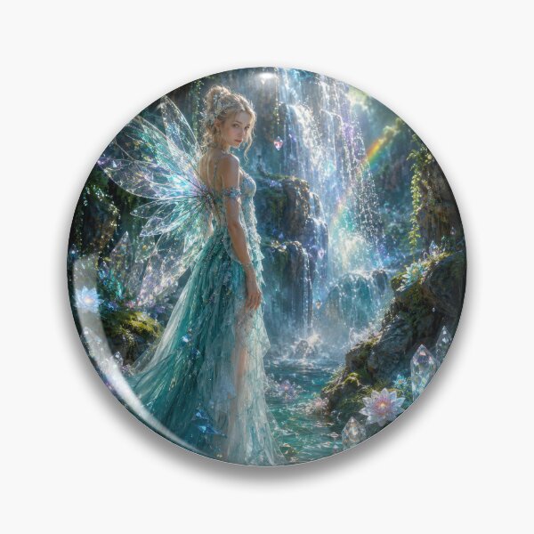 Item preview, Crystal Waterfall Fairy  designed and sold by jgvisualarts.