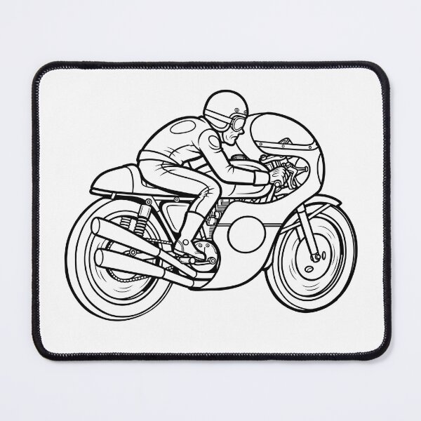 Item preview, Cafe Racer Motorcycle designed and sold by ArtPer-design.