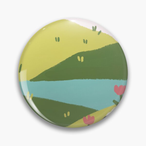Item preview, Sheep Mountain Illustration  designed and sold by KatieBehanArt.