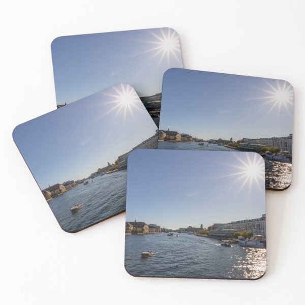 Item preview, Sunny Day Overlooking Nyhavn From Inderhavnsbroen, Copenhagen designed and sold by jrtwynam.