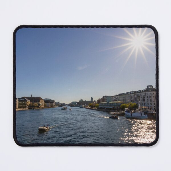 Item preview, Sunny Day Overlooking Nyhavn From Inderhavnsbroen, Copenhagen designed and sold by jrtwynam.