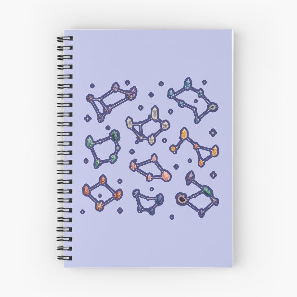 Item preview, Crystal Constellations Sticker Set Cute Zodiac Inspired Rockhound Astronomy Design designed and sold by SimplePoDesign.