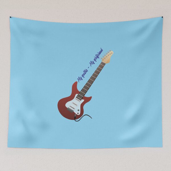 Item preview, Musical Love: My Guitar My Girlfrend designed and sold by Evelashop.