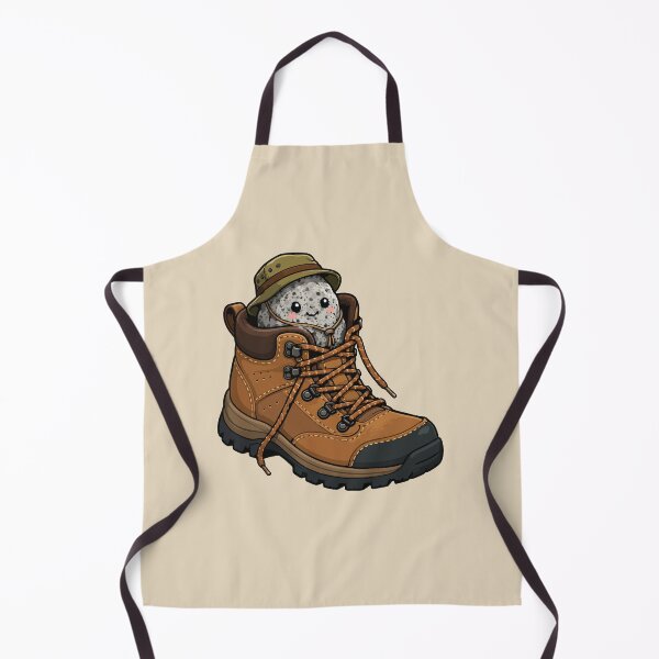 Item preview, Cute Rock in Hiking Boot Sticker Funny Rockhound Geology Adventure Design designed and sold by SimplePoDesign.