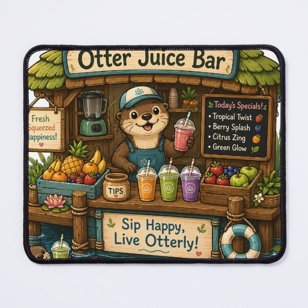 Item preview, Otter Juice Bar designed and sold by Aaron Arts.