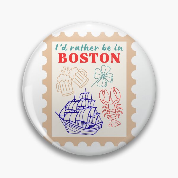 Item preview, I'd Rather Be in Boston designed and sold by SB Creative.