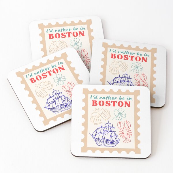 Item preview, I'd Rather Be in Boston designed and sold by SB Creative.
