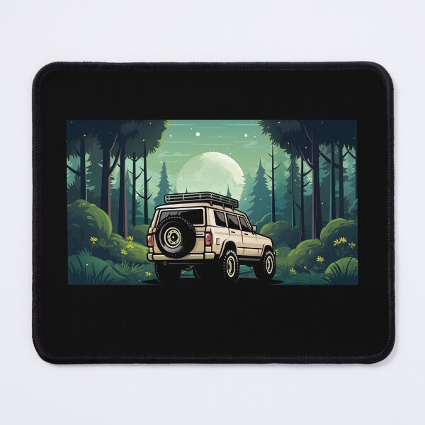 Item preview, "A nostalgic tribute to classic 80s and 90s adventure rigs like the Land Cruiser, Bronco, and Patrol." designed and sold by UTkiKK.