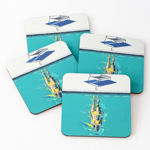 Item preview, Below The Surface – Modern Mediterranean Summer Wall Art designed and sold by CARRAANN.