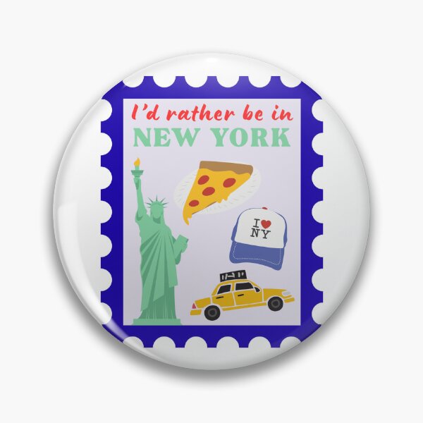 Item preview, I'd Rather Be in New York designed and sold by SB Creative.